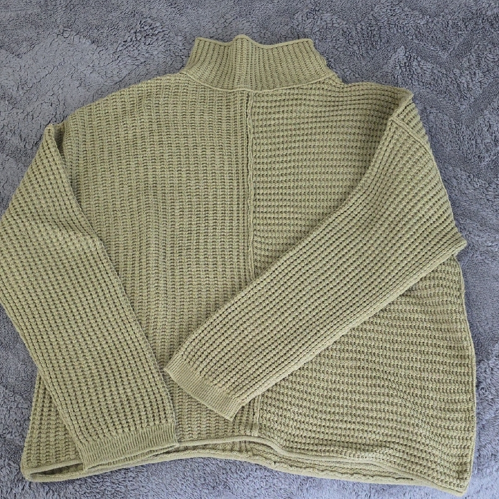 Sonoma Olive Knit Sweater